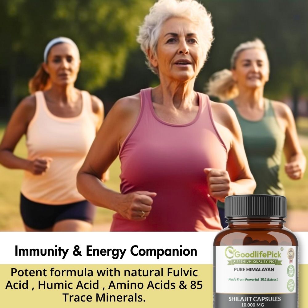 Himalayan Shilajit Capsules 10,000 mg for Maximum Benefits