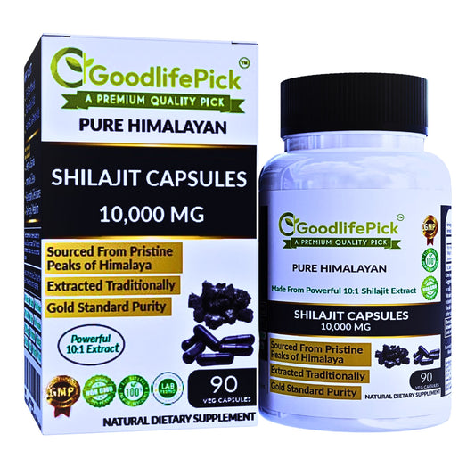 Himalayan Shilajit Capsules 10,000 mg  for Maximum Benefits