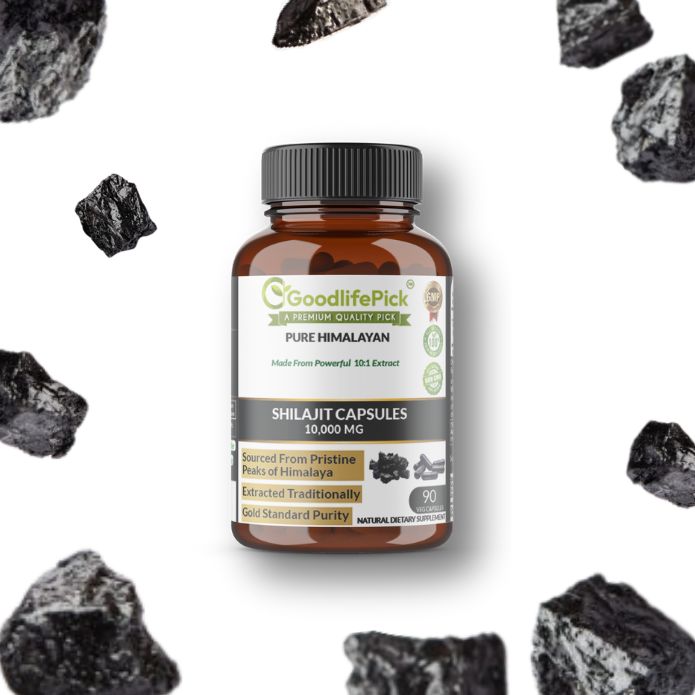 Himalayan Shilajit Capsules 10,000 mg for Maximum Benefits