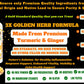 Turmeric Curcumin with Ginger, 95% Curcuminoids & Black Pepper. Powerful & Enhanced Absorption Formula for Maximum Benefits. All Natural NonGMO Lab-Tested No Fillers-90ct